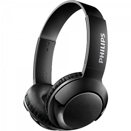 Fone de Ouvido Wireless Supra Auricular SHB3075 Preto PHILIPS por 0,00 à vista no boleto/pix ou parcele em até 1x sem juros. Compre na loja Mundomax!