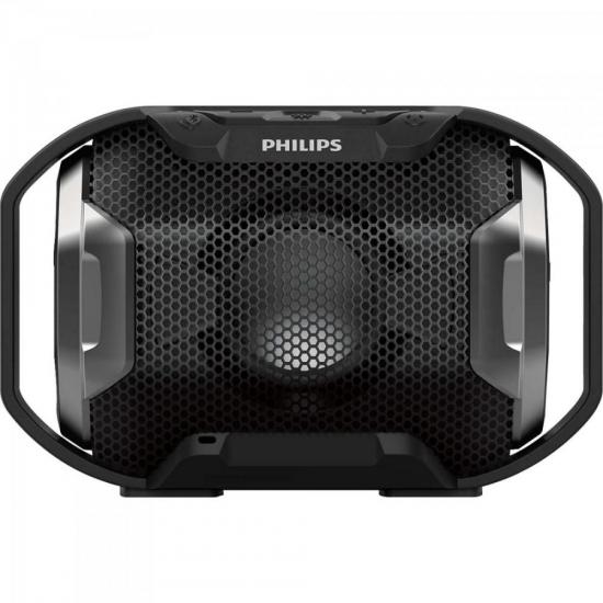 Caixa Multimídia Portátil Bluetooth SB300B/00 Preto PHILIPS por 0,00 à vista no boleto/pix ou parcele em até 1x sem juros. Compre na loja Mundomax!