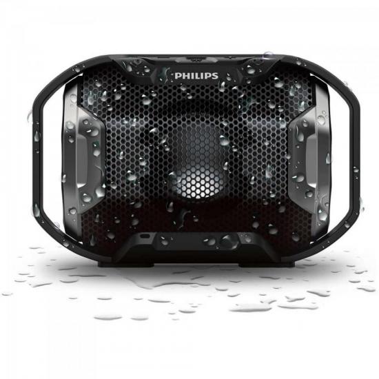 Caixa Multimídia Portátil Bluetooth SB300B/00 Preto PHILIPS por 0,00 à vista no boleto/pix ou parcele em até 1x sem juros. Compre na loja Mundomax!