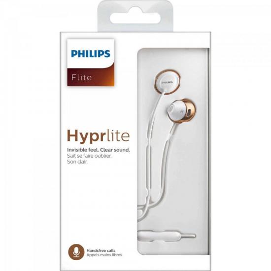 Fone De Ouvido Intra Auricular Com Microfone SHE4205WT/00 Branco PHILIPS por 0,00 à vista no boleto/pix ou parcele em até 1x sem juros. Compre na loja Mundomax!