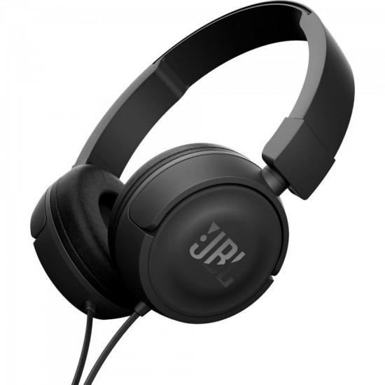 Fone de ouvido on-ear T450 Preto JBL por 0,00 à vista no boleto/pix ou parcele em até 1x sem juros. Compre na loja Mundomax!