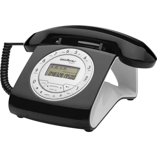 Telefone Retro TC8312 Preto INTELBRAS (63960)
