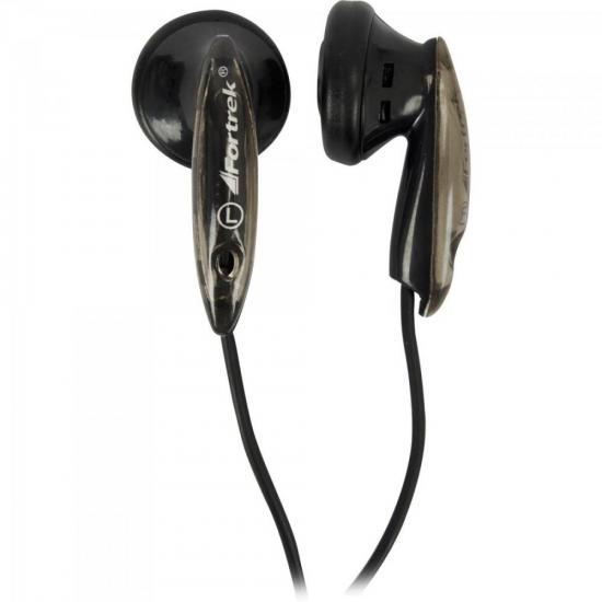 Fone de Ouvido EBL-102 Preto FORTREK por 11,90 à vista no boleto/pix ou parcele em até 1x sem juros. Compre na loja Mundomax!