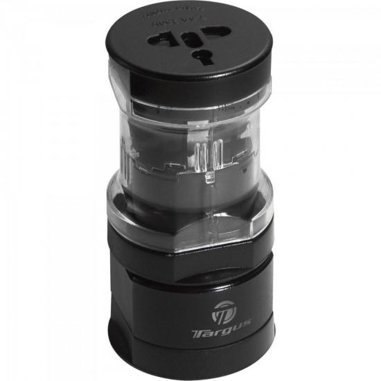 Adaptador de Tomada Universal APK01 Preto TARGUS por 0,00 à vista no boleto/pix ou parcele em até 1x sem juros. Compre na loja Mundomax!