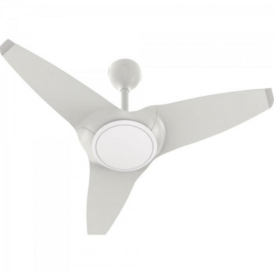 Ventilador De Teto c/ Controle 220v FLOW Branco VENTISOL por 0,00 à vista no boleto/pix ou parcele em até 1x sem juros. Compre na loja Mundomax!