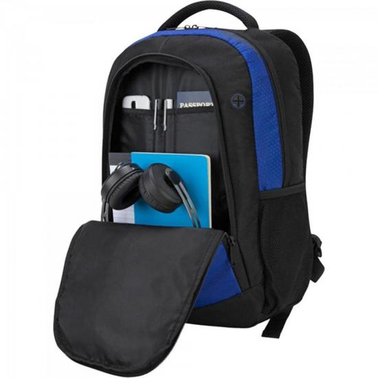Mochila Sport para Notebook 15,6\" TSB89002 Azul TARGUS por 0,00 à vista no boleto/pix ou parcele em até 1x sem juros. Compre na loja Mundomax!