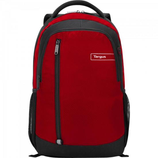 Mochila Sport p/ Notebook 15.6\" TSB89103 Vermelho/Preto TARGUS por 0,00 à vista no boleto/pix ou parcele em até 1x sem juros. Compre na loja Mundomax!
