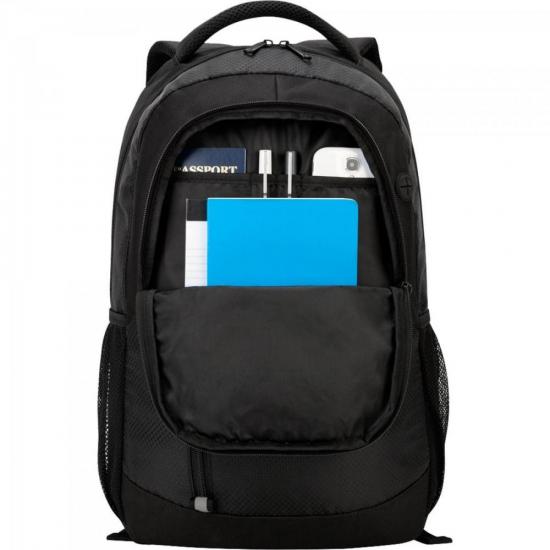 Mochila Sport p/ Notebook 15.6\" TSB89104 Preto TARGUS por 0,00 à vista no boleto/pix ou parcele em até 1x sem juros. Compre na loja Mundomax!