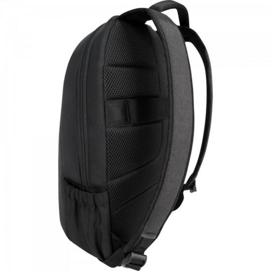 Mochila City Smart p/ Notebook 15.6\" TSB892 Preta/Cinza TARGUS por 0,00 à vista no boleto/pix ou parcele em até 1x sem juros. Compre na loja Mundomax!