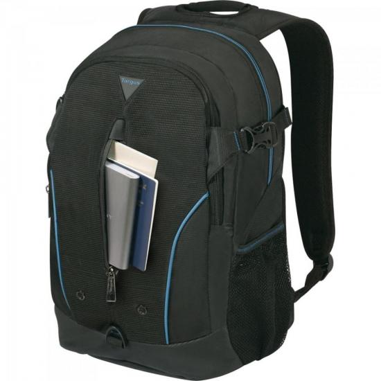 Mochila City Lite II Backpack p/ Notebook 15.6\" TSB798 Preto TARGUS por 0,00 à vista no boleto/pix ou parcele em até 1x sem juros. Compre na loja Mundomax!