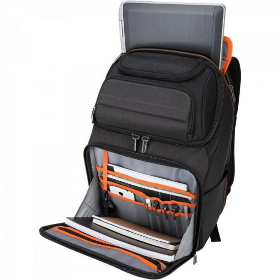  Mochila para Notebook City Smart EVA Pro 15.6\" TSB895 Preto TARGUS por 0,00 à vista no boleto/pix ou parcele em até 1x sem juros. Compre na loja Mundomax!