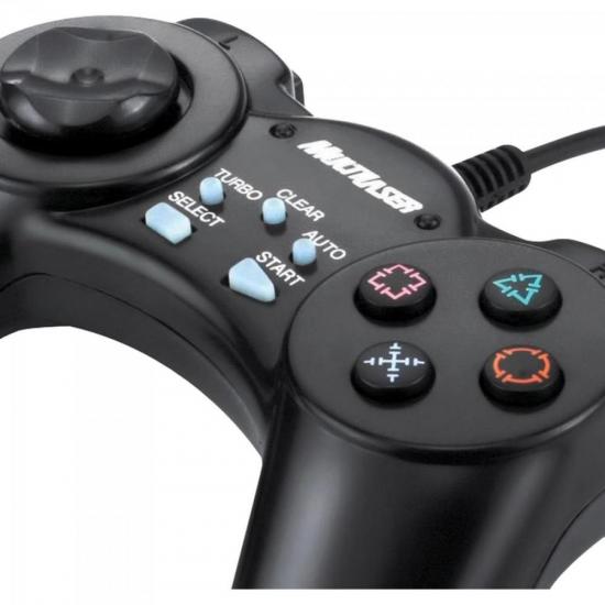 Controle Pc Game USB JS028 Preto MULTILASER por 0,00 à vista no boleto/pix ou parcele em até 1x sem juros. Compre na loja Mundomax!