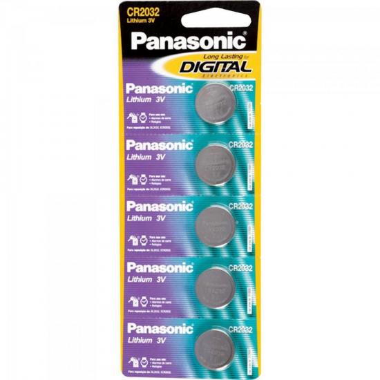Pilha Moeda Lithium 3V CR2032 PANASONIC IMP por 0,00 à vista no boleto/pix ou parcele em até 1x sem juros. Compre na loja Mundomax!