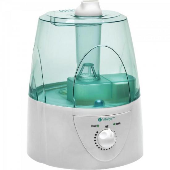Umidificador Ultrassônico Plus VUH-1 Branco VITALLYS por 0,00 à vista no boleto/pix ou parcele em até 1x sem juros. Compre na loja Mundomax!