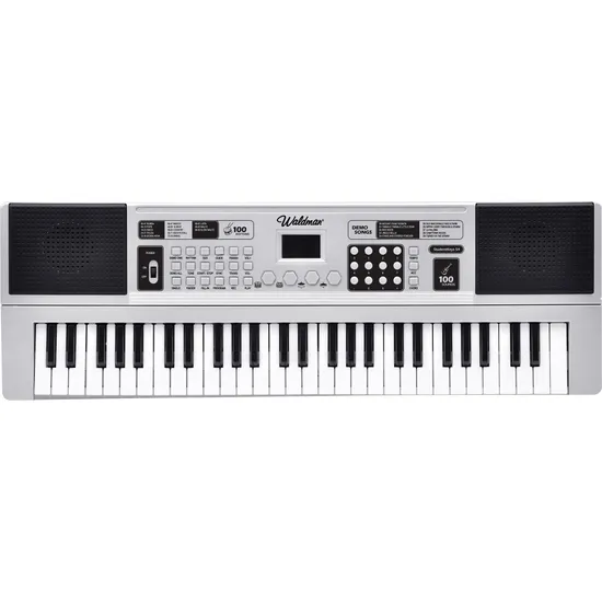 TECLADO MUSICAL INFANTIL CASIOTONE PRETO E BRANCO SA-51H2