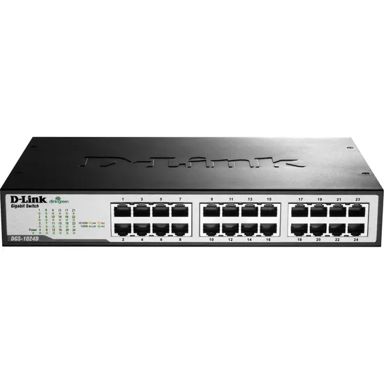 Switch 24 Portas 1000MBPS DGS1024-D Preto D-LINK (64059)