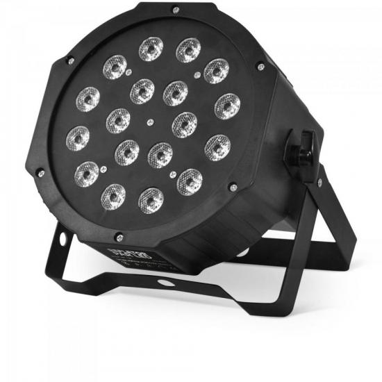 Refletor 18 LEDs 7 Canais DMX512 PAR LED RPL 218 Preto HAYONIK por 0,00 à vista no boleto/pix ou parcele em até 1x sem juros. Compre na loja Mundomax!