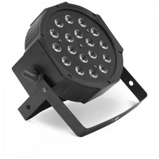 Refletor 18 LEDs 7 Canais DMX512 PAR LED RPL 218 Preto HAYONIK por 0,00 à vista no boleto/pix ou parcele em até 1x sem juros. Compre na loja Mundomax!