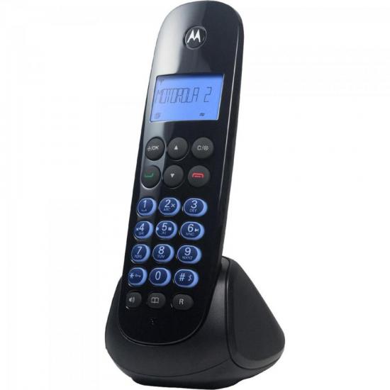 Telefone s/ Fio com ID + Secretária MOTO750-SE Preto MOTOROLA por 229,90 à vista no boleto/pix ou parcele em até 9x sem juros. Compre na loja Mundomax!