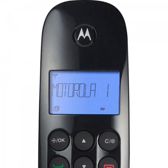 Telefone s/ Fio com ID + Secretária MOTO750-SE Preto MOTOROLA por 229,90 à vista no boleto/pix ou parcele em até 9x sem juros. Compre na loja Mundomax!