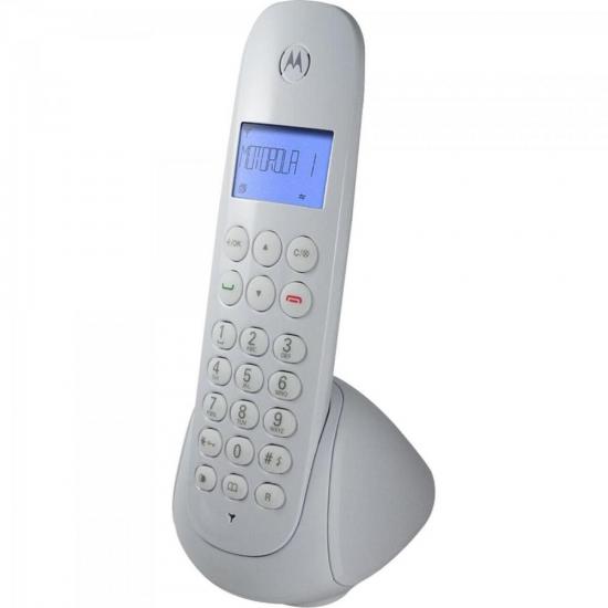 Telefone Sem Fio Digital Motorola MOTO700W Branco por 214,00 à vista no boleto/pix ou parcele em até 8x sem juros. Compre na loja Mundomax!