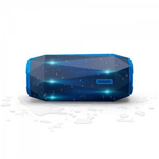 Caixa Multimídia Bluetooth SB500A/00 Azul PHILIPS por 0,00 à vista no boleto/pix ou parcele em até 1x sem juros. Compre na loja Mundomax!