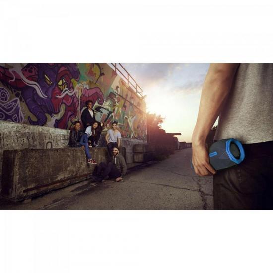 Caixa Multimídia Bluetooth SB500A/00 Azul PHILIPS por 0,00 à vista no boleto/pix ou parcele em até 1x sem juros. Compre na loja Mundomax!