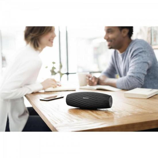 Caixa Multimídia Portátil Bluetooth BT7900B/00 Preto PHILIPS por 0,00 à vista no boleto/pix ou parcele em até 1x sem juros. Compre na loja Mundomax!
