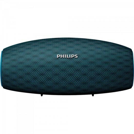 Caixa Multimídia Portátil Bluetooth BT6900A/00 Azul PHILIPS por 0,00 à vista no boleto/pix ou parcele em até 1x sem juros. Compre na loja Mundomax!