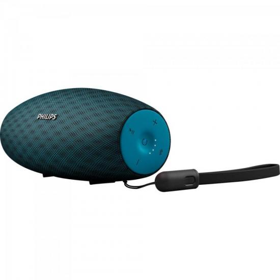 Caixa Multimídia Portátil Bluetooth BT6900A/00 Azul PHILIPS por 0,00 à vista no boleto/pix ou parcele em até 1x sem juros. Compre na loja Mundomax!