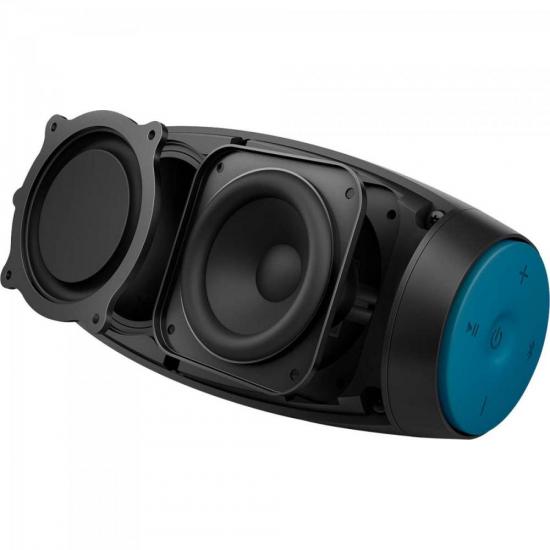 Caixa Multimídia Portátil Bluetooth BT6900A/00 Azul PHILIPS por 0,00 à vista no boleto/pix ou parcele em até 1x sem juros. Compre na loja Mundomax!