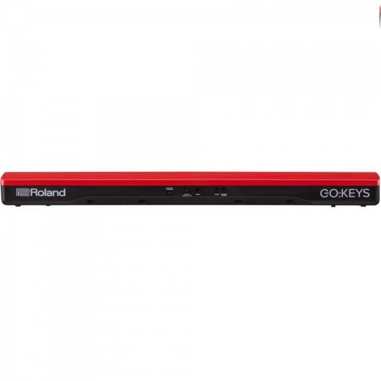 Teclado ROLAND GO-61K Vermelho por 2.342,99 à vista no boleto/pix ou parcele em até 12x sem juros. Compre na loja Mundomax!