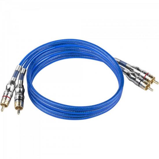 Cabo RCA 1MT Azul TARAMPS por 0,00 à vista no boleto/pix ou parcele em até 1x sem juros. Compre na loja Mundomax!