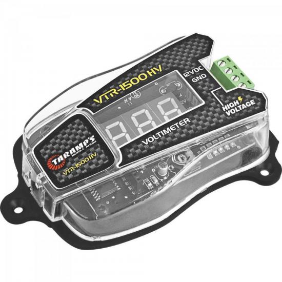 Voltimetro Digital VTR1500 TARAMPS por 0,00 à vista no boleto/pix ou parcele em até 1x sem juros. Compre na loja Mundomax!