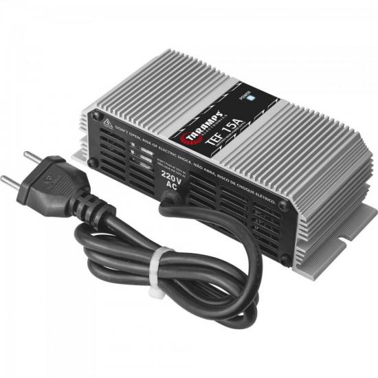 Fonte / Carregador 220V TEF 15A TARAMPS por 0,00 à vista no boleto/pix ou parcele em até 1x sem juros. Compre na loja Mundomax!