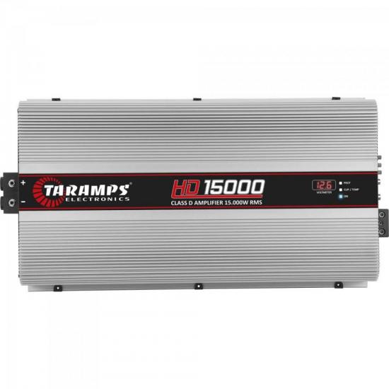 Módulo Amplificador 15000w HD15000 TARAMPS por 0,00 à vista no boleto/pix ou parcele em até 1x sem juros. Compre na loja Mundomax!