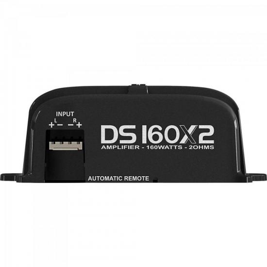 Módulo Amplificador 160W 4R 2 Canais DS160X2 preto TARAMPS por 0,00 à vista no boleto/pix ou parcele em até 1x sem juros. Compre na loja Mundomax!