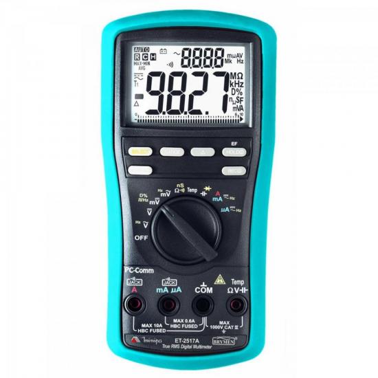 Multimetro Digital ET2517A MINIPA por 0,00 à vista no boleto/pix ou parcele em até 1x sem juros. Compre na loja Mundomax!