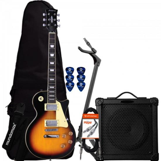 Kit Guitarra STRINBERG LPS-230 Sunburst + Cubo + Acessórios (64157)