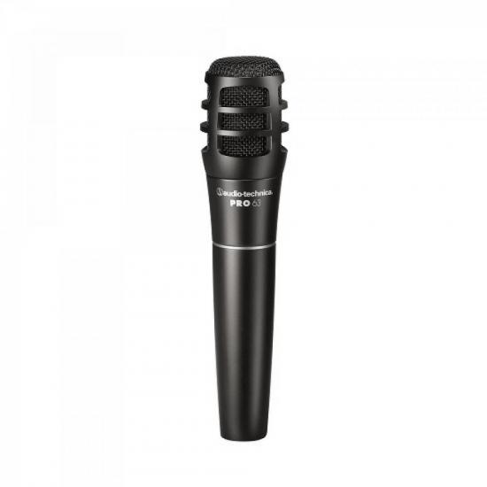 Microfone Dinâmico Cardióide PRO63 Preto AUDIO TECHNICA por 0,00 à vista no boleto/pix ou parcele em até 1x sem juros. Compre na loja Mundomax!
