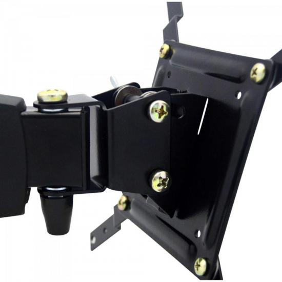 Suporte p/ TVs 10~37\" LCD/LED/PLASMA SBRP230 Preto BRASFORMA por 0,00 à vista no boleto/pix ou parcele em até 1x sem juros. Compre na loja Mundomax!