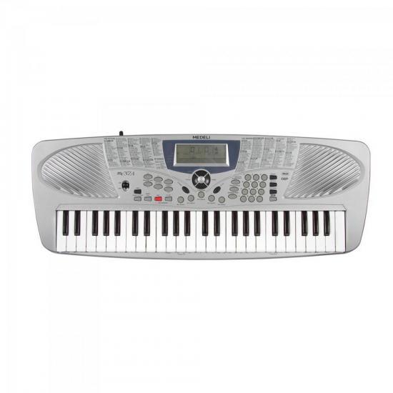 Teclado MEDELI Musica 4/8 Tecla Mini MC37-A Cinza (64195)