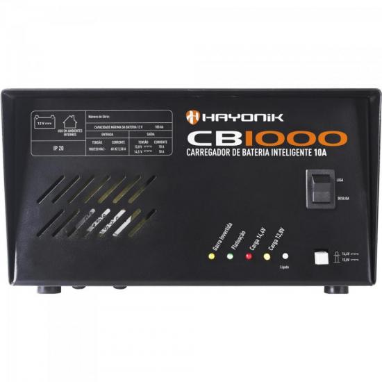 Carregador Inteligente de Bateria 10A CB1000 HAYONIK (64219)
