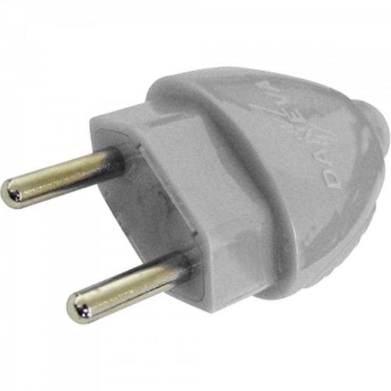 Plugue 2P 20A/ 250v Cinza DANEVA por 41,90 à vista no boleto/pix ou parcele em até 1x sem juros. Compre na loja Mundomax!
