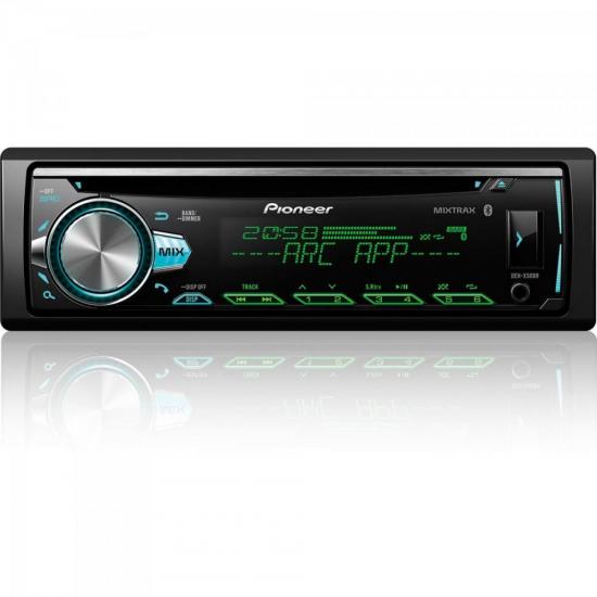 Auto Radio DEHX50BR Preto PIONEER por 0,00 à vista no boleto/pix ou parcele em até 1x sem juros. Compre na loja Mundomax!