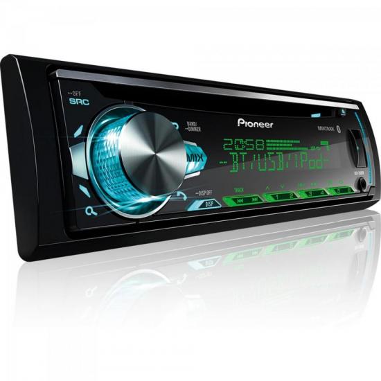 Auto Radio DEHX50BR Preto PIONEER por 0,00 à vista no boleto/pix ou parcele em até 1x sem juros. Compre na loja Mundomax!