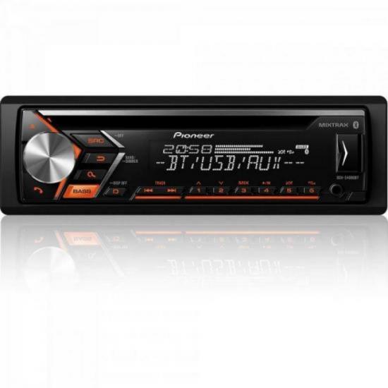 Auto Radio CD/USB DEH-S4080BT PIONEER por 0,00 à vista no boleto/pix ou parcele em até 1x sem juros. Compre na loja Mundomax!