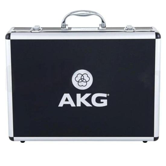 Kit De Microfones Para Bateria Drum Set Session Preto AKG por 4.198,99 à vista no boleto/pix ou parcele em até 12x sem juros. Compre na loja Mundomax!