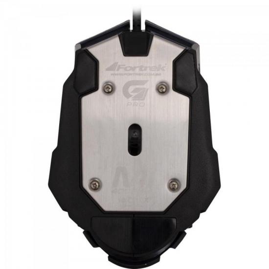 Mouse Gamer Pro M1 RGB Preto FORTREK por 97,90 à vista no boleto/pix ou parcele em até 3x sem juros. Compre na loja Mundomax!