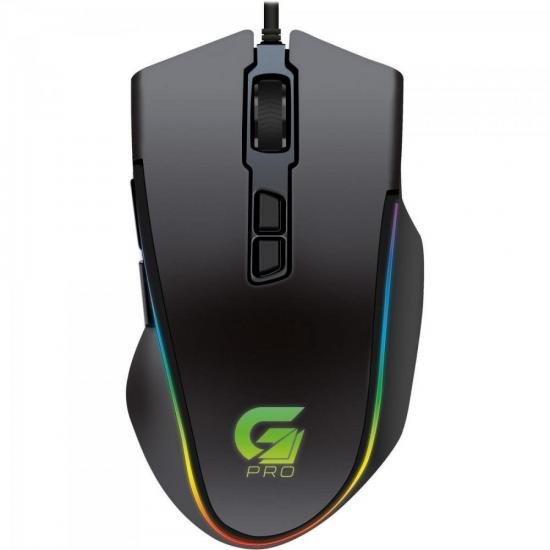 Mouse Gamer PRO M9 RGB Preto FORTREK por 139,90 à vista no boleto/pix ou parcele em até 5x sem juros. Compre na loja Mundomax!